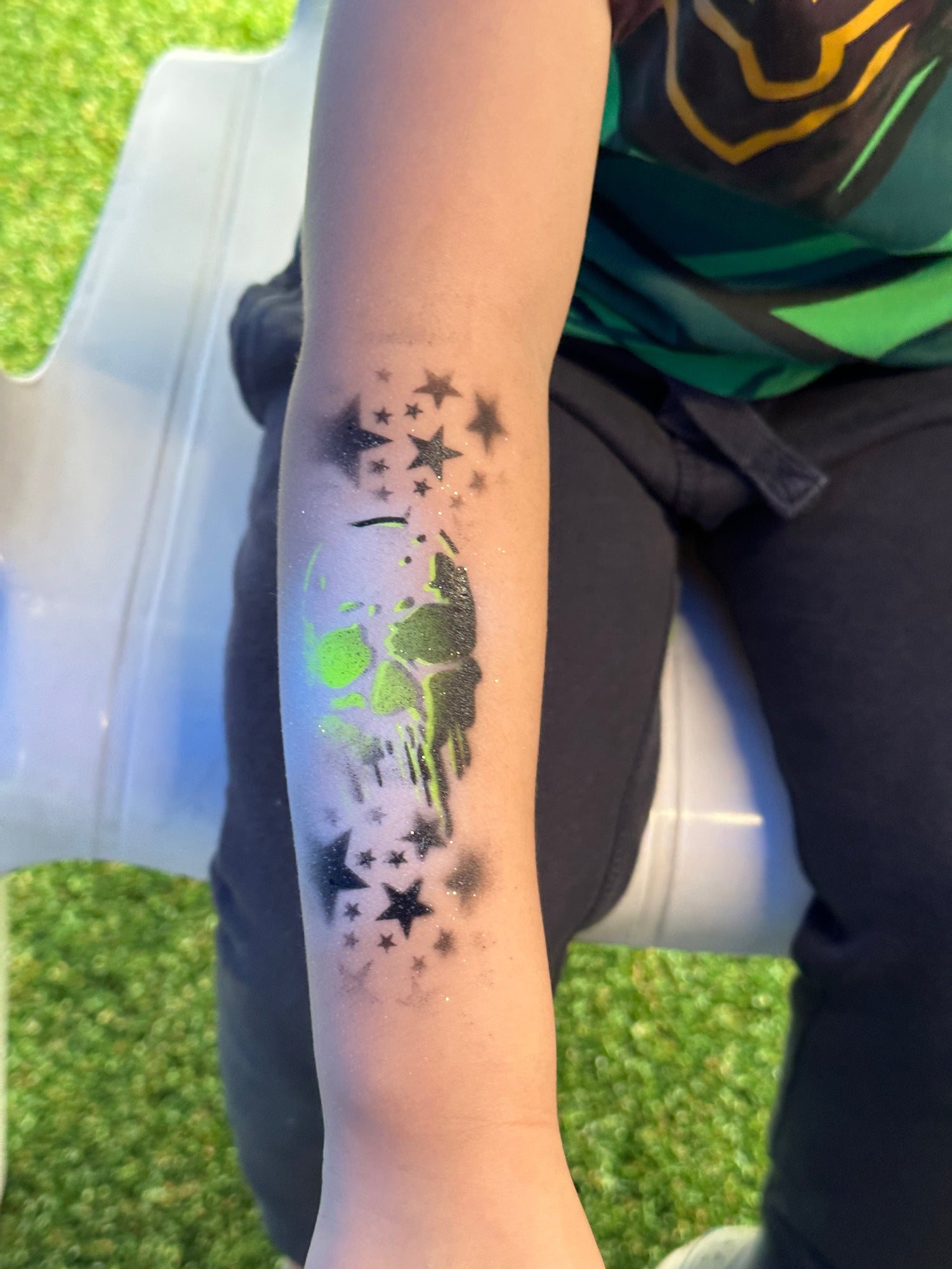 Airbrush tattoo