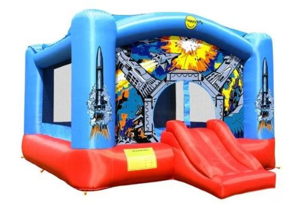 Space Invaders Bouncer with Hoop & Slide